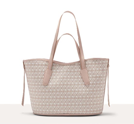 Coccinelle ASSF110501 New Never Without Bag multi blanco/rosette